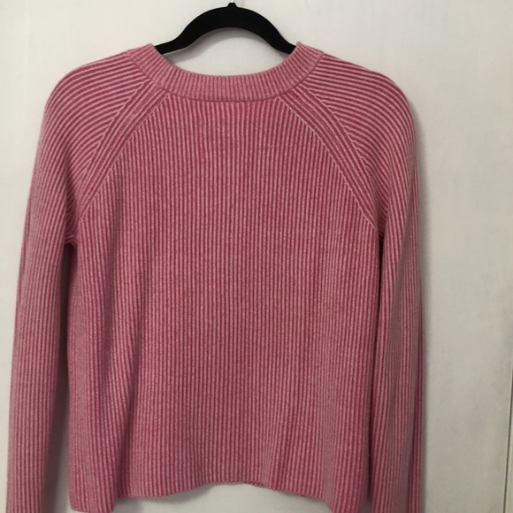 Jack Wills Crew Neck Ribbed Sweater -Pink - Picture 5 of 10